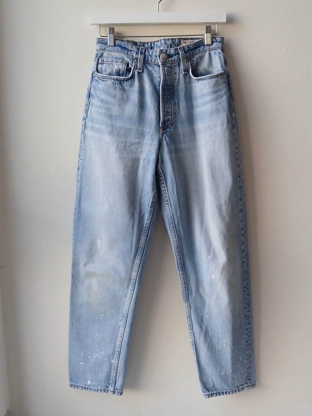 Rag & Bone Alissa Barrel Leg Jeans Light Wash Women's 25